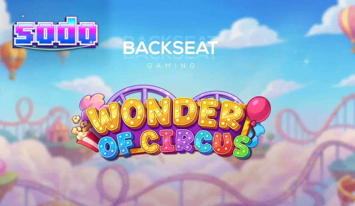Giao diện trò chơi Wonder of Circus với các biểu tượng rạp xiếc rực rỡ
